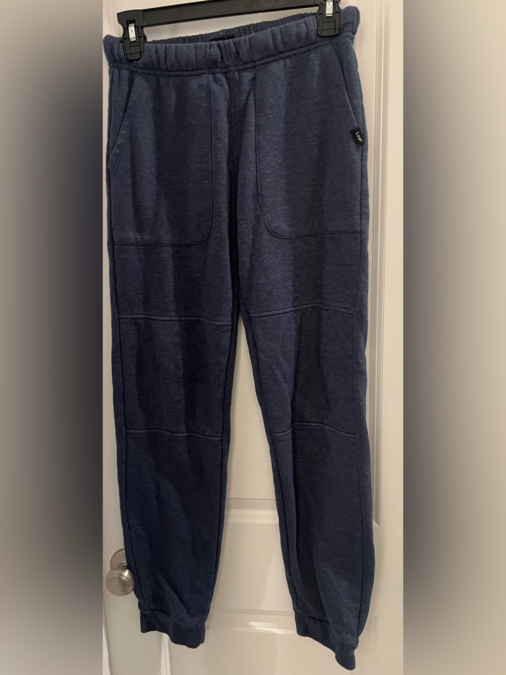 Lee Boys’ Navy Blue Jogger Pants Cargo Pockets Size L 14/16